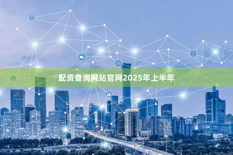 配资查询网站官网　　2025年上半年